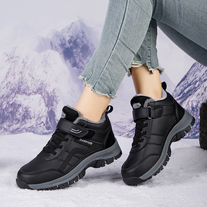 Damen Winter-Wanderschuhe mit isolierender Fütterung und rutschfester Sohle EB