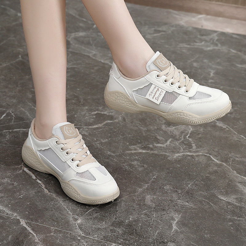 Damen Fitness Sneakers mit atmungsaktivem Mesh und flexibler Laufsohle EB