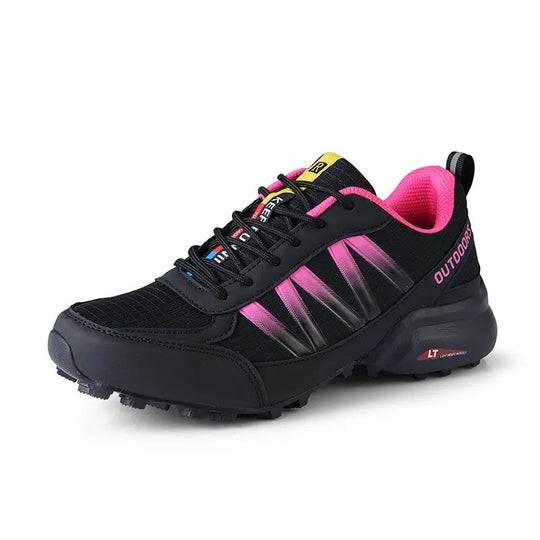 Damen Multifunktionale Trailrunning-Schuhe mit rutschfester Sohle und atmungsaktivem Mesh-Obermaterial EB