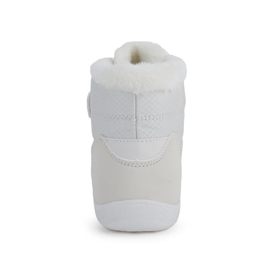 Damen gefütterte Winterstiefel mit praktischem Klettverschluss EB