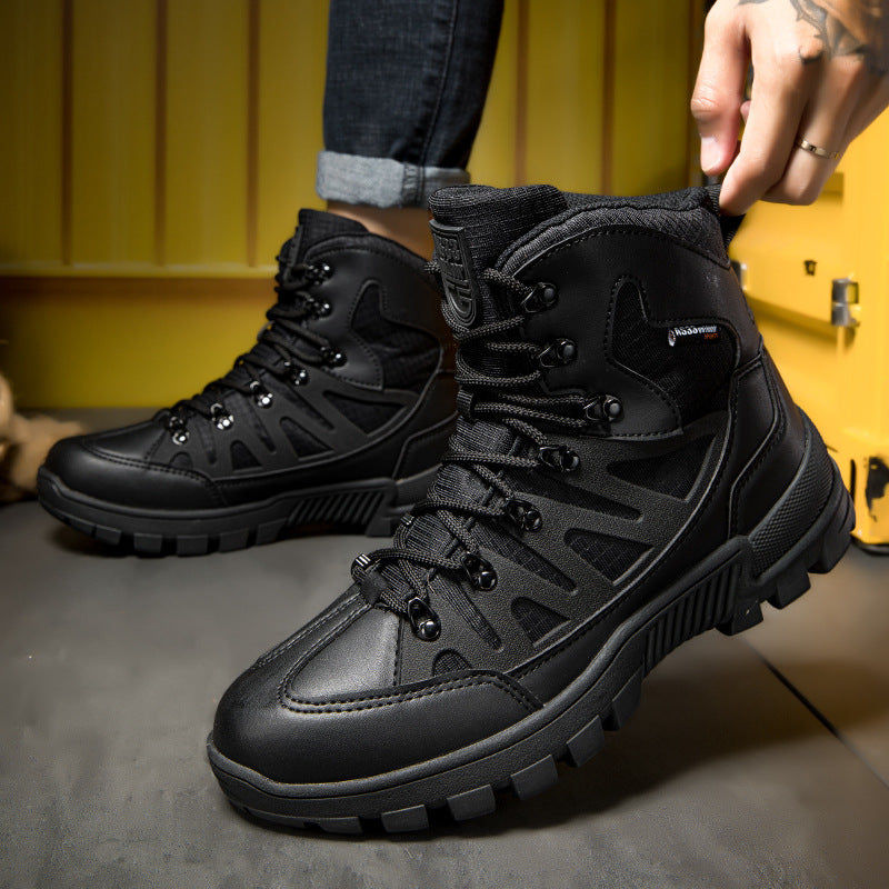 Damen taktische Outdoor-Stiefel mit rutschfester Sohle und atmungsaktivem Obermaterial EB