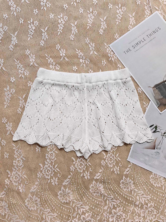 Damen Häkelstrandshorts EB