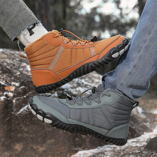 Damen Thermo Winterstiefel mit rutschfester Sohle und warmem Innenfutter EB