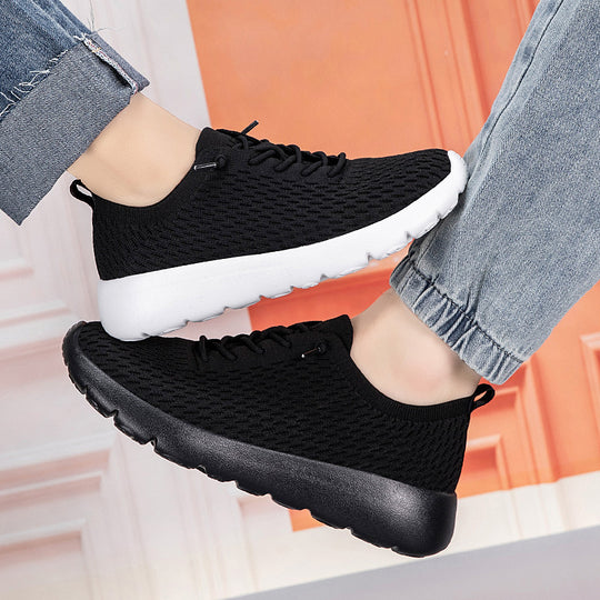 Unisex nan leichtgewichtiger Strick-Slip-On mit konturiertem Komfortfußbett und stoßabsorbierender Wellenlaufsohle EB