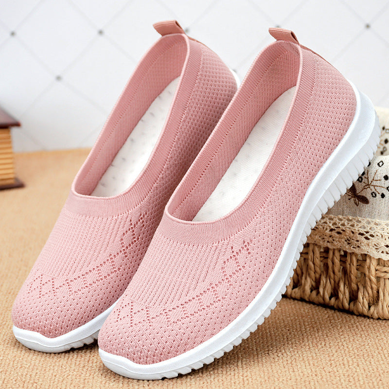 Damen Bequeme und atmungsaktive Slip-On Sneakers EB