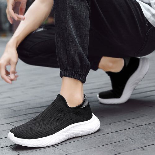 Damen Flexible Slip-On Laufschuhe EB