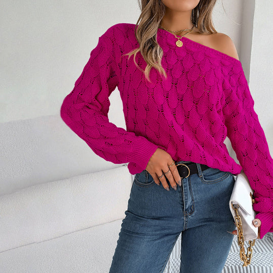 EB | Hohlstrickpullover Mit Feinem Detailmuster