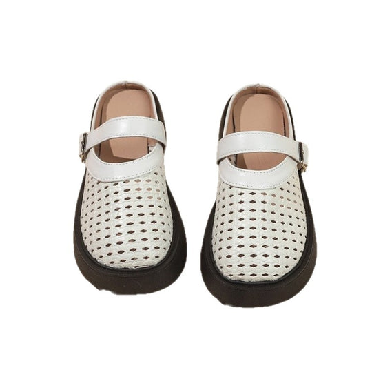 Damen Atmungsaktive Clogs mit verstellbarem Riemen EB