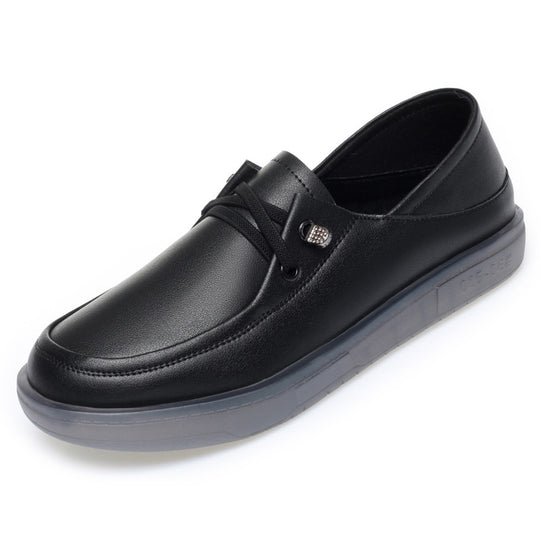 Damen Freizeit Mokassins mit elegantem Riemendesign und rutschfester Sohle EB