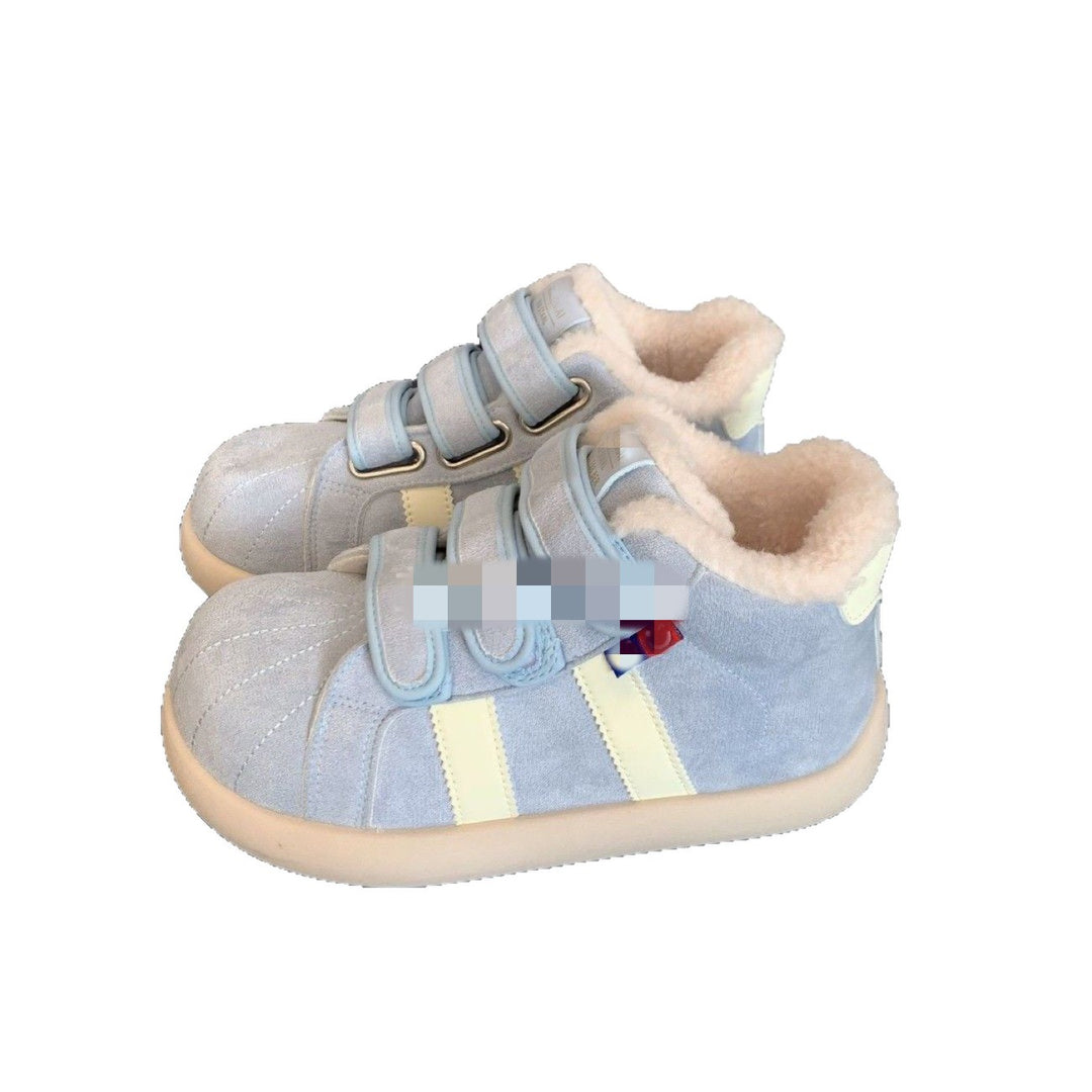 Damen Warmfutter Sneakers mit Klettverschluss EB