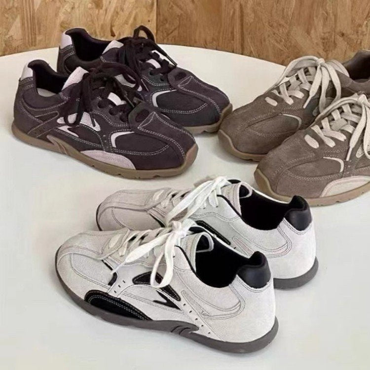 Damen Sportliche Sneaker mit robustem Obermaterial und rutschfester Sohle EB