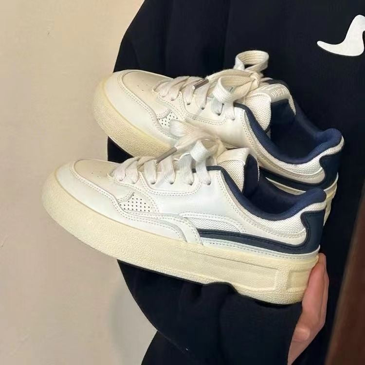 Damen Sneakers im zeitlosen Retro-Stil mit gepolsterter Innensohle und rutschfester Sohle EB