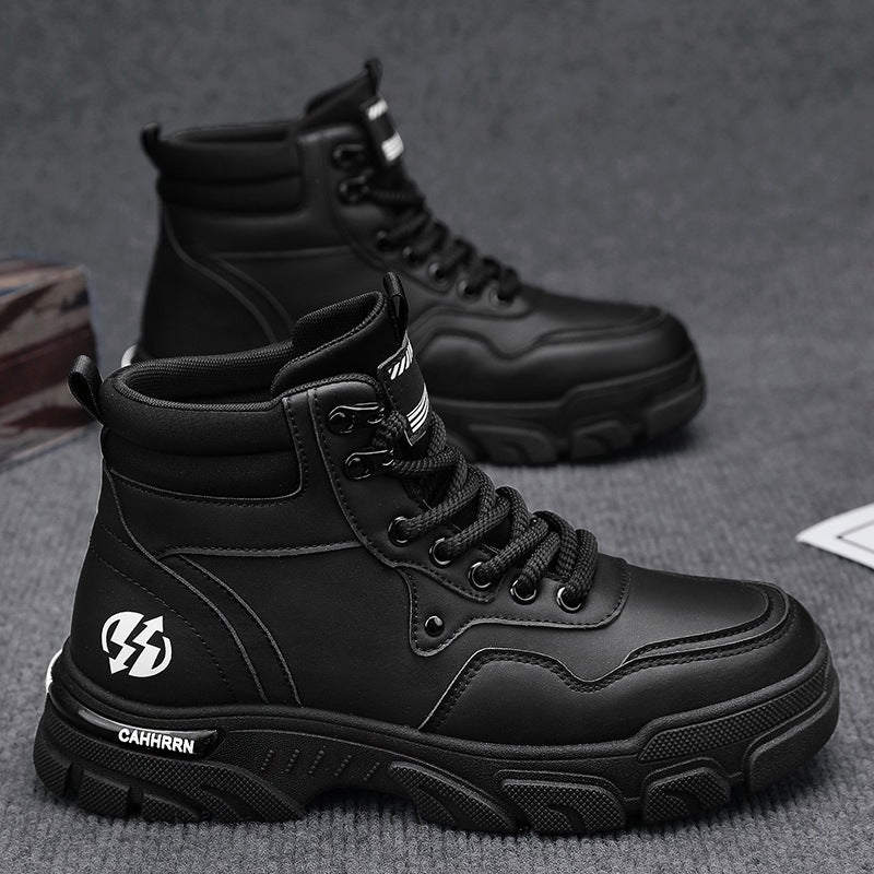Damen Sportliche High-Top Sneakers mit rutschfester Sohle und trendigem Design EB