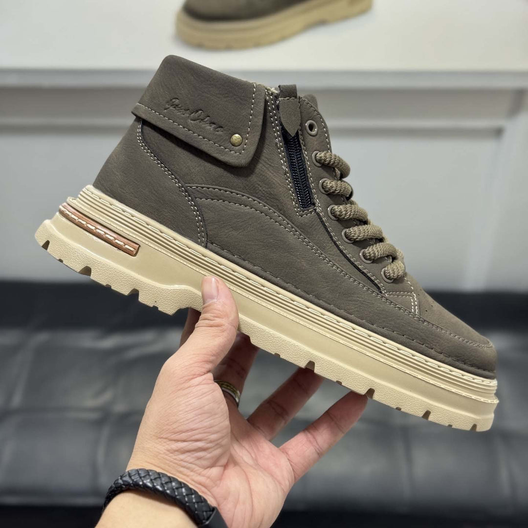Damen modische Schnürboots mit bequemer Laufsohle von EB