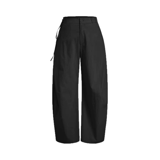 Damen lässige Culotte-Hose mit elastischem Bund und praktischen Seitentaschen EB