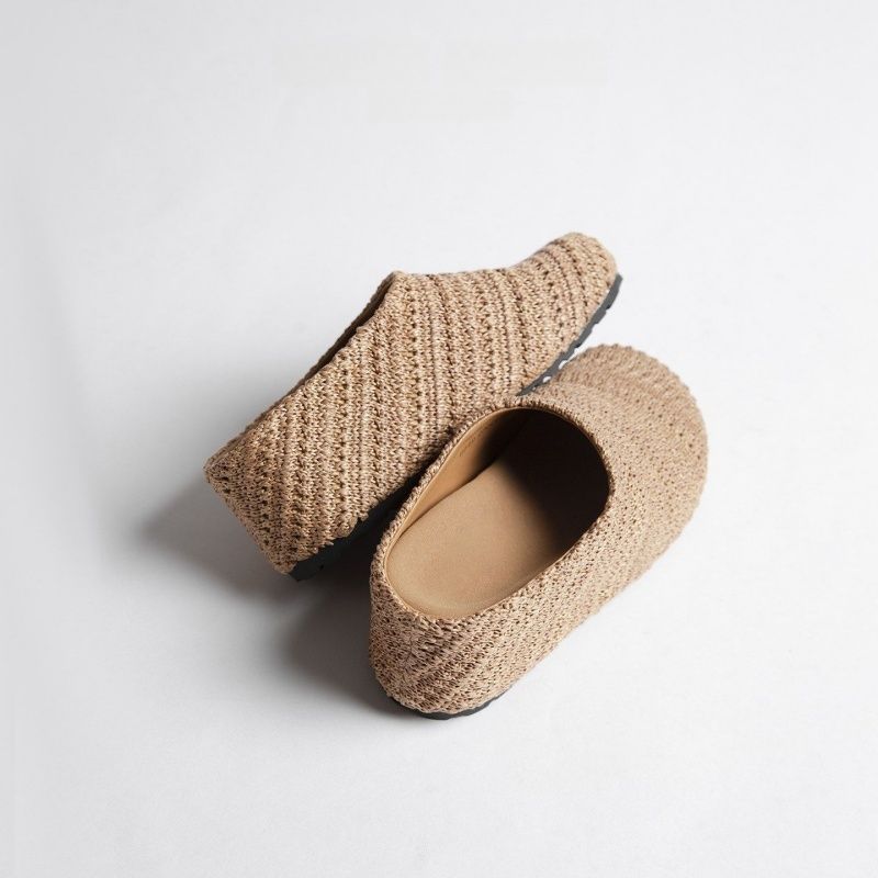Damen Hausschuhe mit bequemem Riemendesign EB