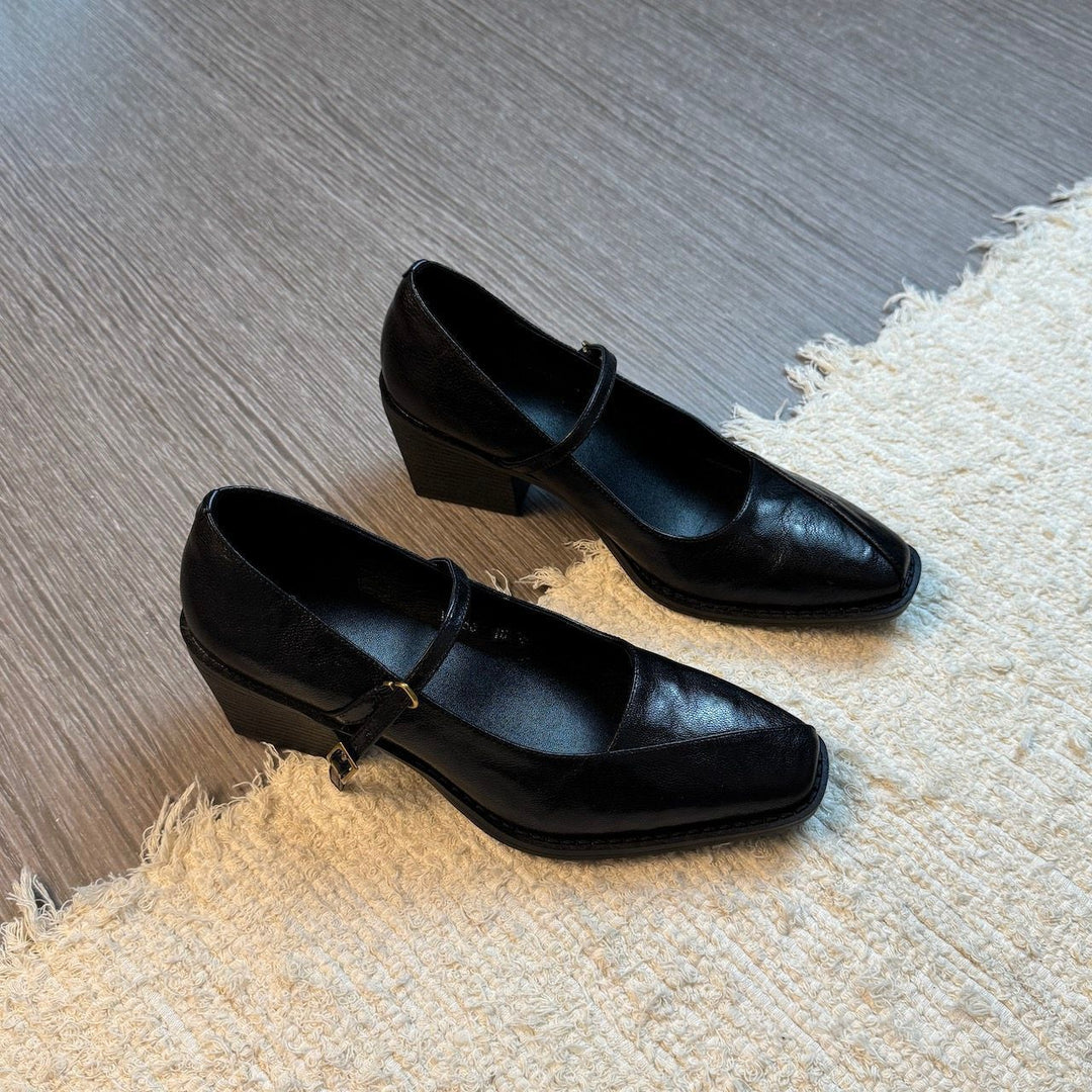 Damen elegante Riemchen-Ballerinas mit komfortabler Fußbettstruktur EB