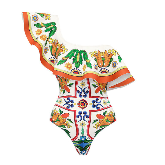 Damen Bikini-Top und Wickelrock Set EB