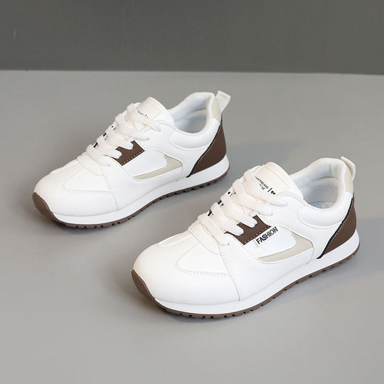 Damen sportliche Sneakers mit modischem Design und atmungsaktiver Oberflächenstruktur EB