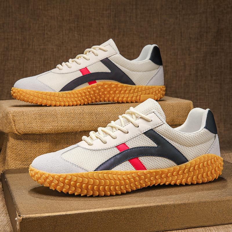 Damen modische Freizeitschuhe mit atmungsaktivem Mesh-Obermaterial und rutschfester Sohle EB
