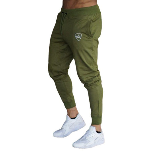 Herren Sweatpants mit schmalem Schnitt und elastischem Bund EB