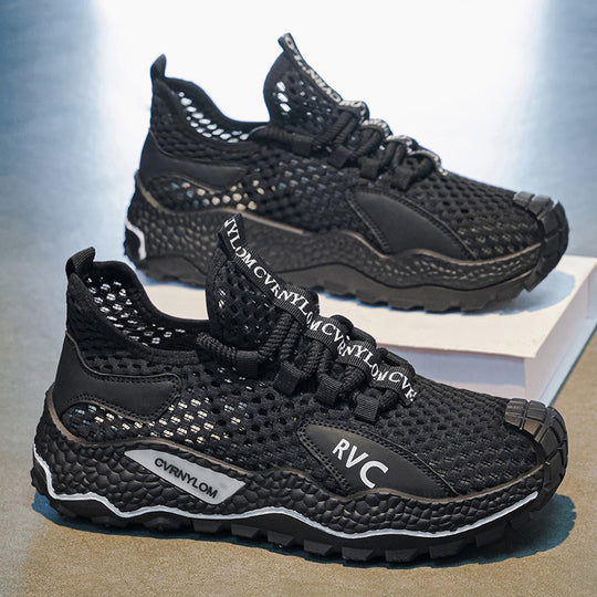 Damen Atmungsaktive Mesh-Sneaker mit rutschfester Sohle EB