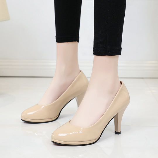 Damen elegante Pumps mit komfortablem Blockabsatz EB 1782226294