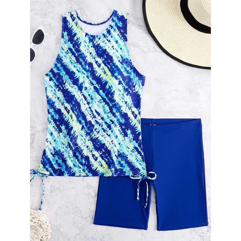 Damen Tankini-Set mit modischem Tragekomfort und verstellbaren Bändern EB