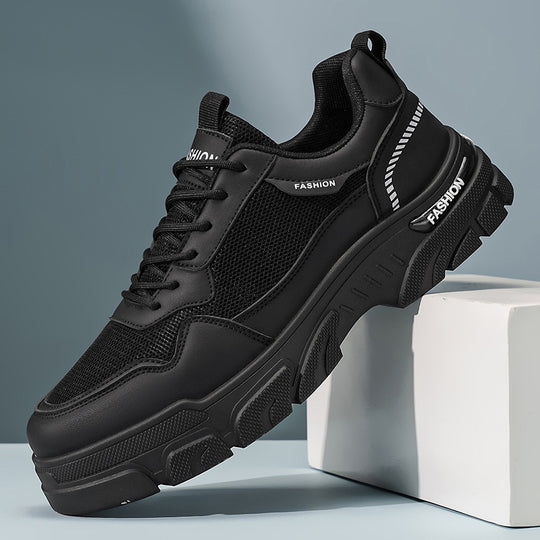 Herren Sportliche Sneakers mit atmungsaktivem Mesh-Obermaterial und rutschfester Profilsohle EB