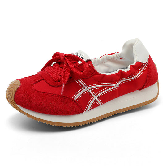 Damen Sportliche Sneaker mit elastischem Einstieg und rutschfester Sohle EB