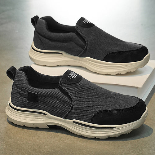 Damen Bequeme Slip-On Sneakers mit ergonomischer Dämpfung EB