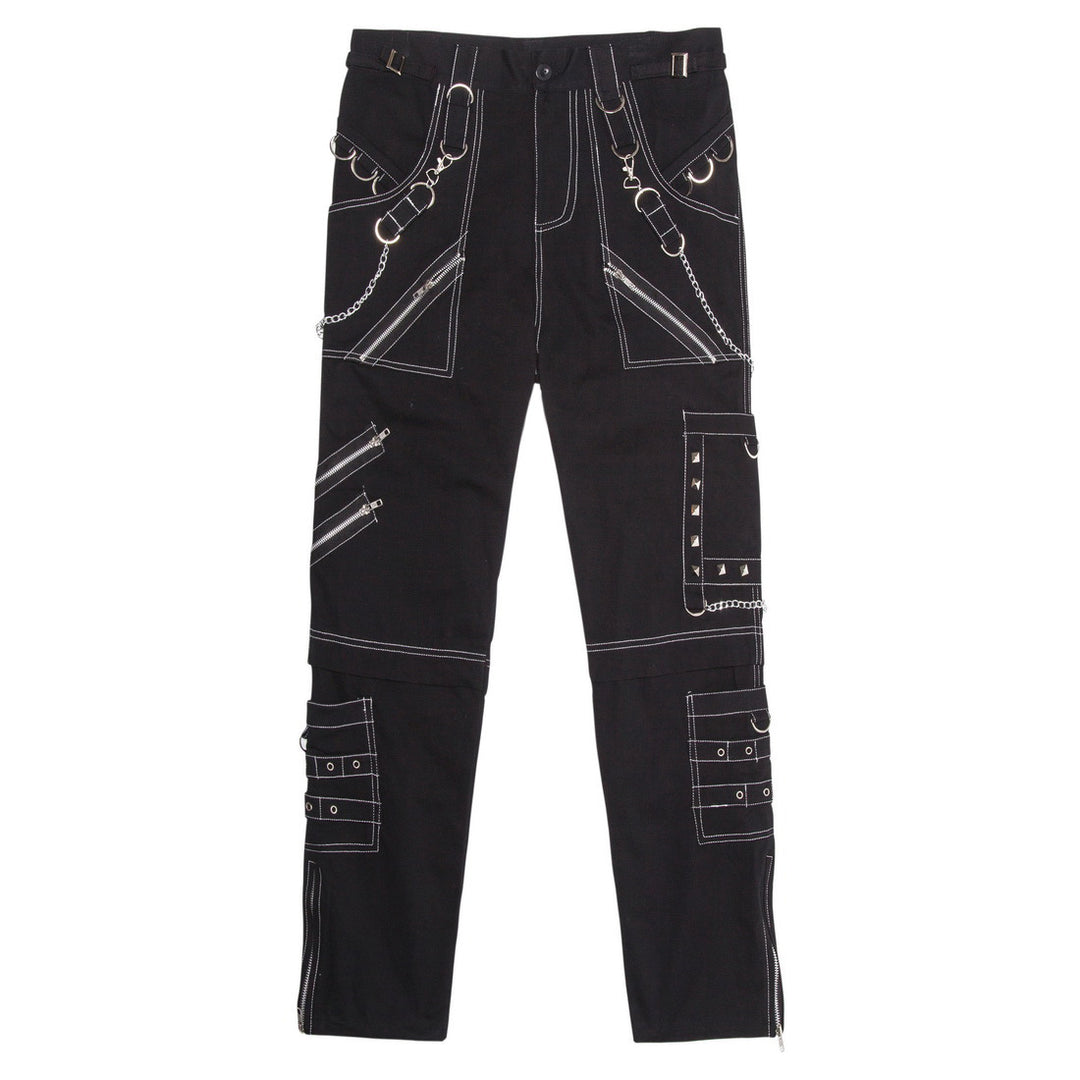 Herren Cargo-Hose mit Ketten-Details und praktischen Taschen EB