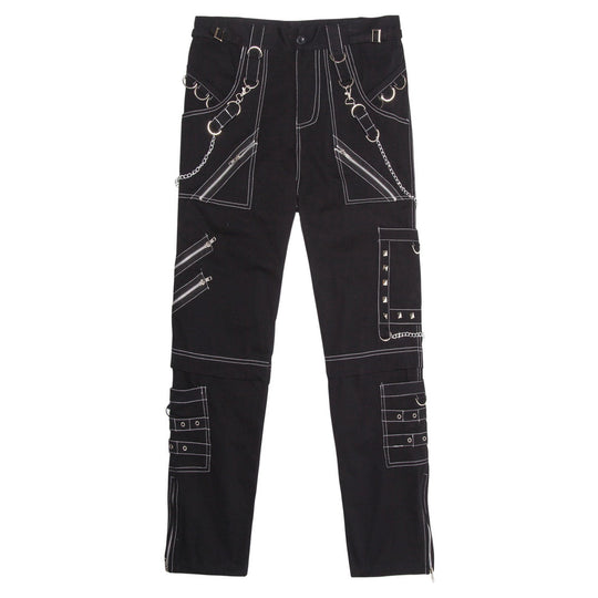 Herren Cargo-Hose mit Ketten-Details und praktischen Taschen EB