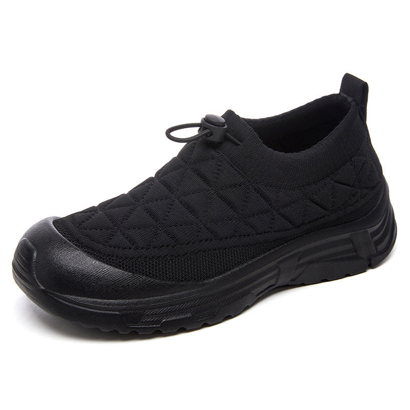 Damen Bequeme Sport-Sneaker mit elastischer Passform und dämpfender Sohle EB