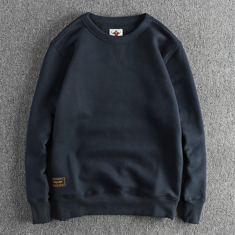 Damen Sweatshirt mit klassischem Rundhalsausschnitt und lässigem Schnitt EB
