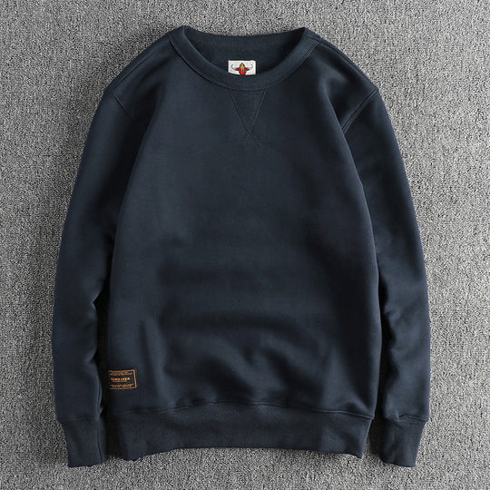 Damen Sweatshirt mit klassischem Rundhalsausschnitt und lässigem Schnitt EB