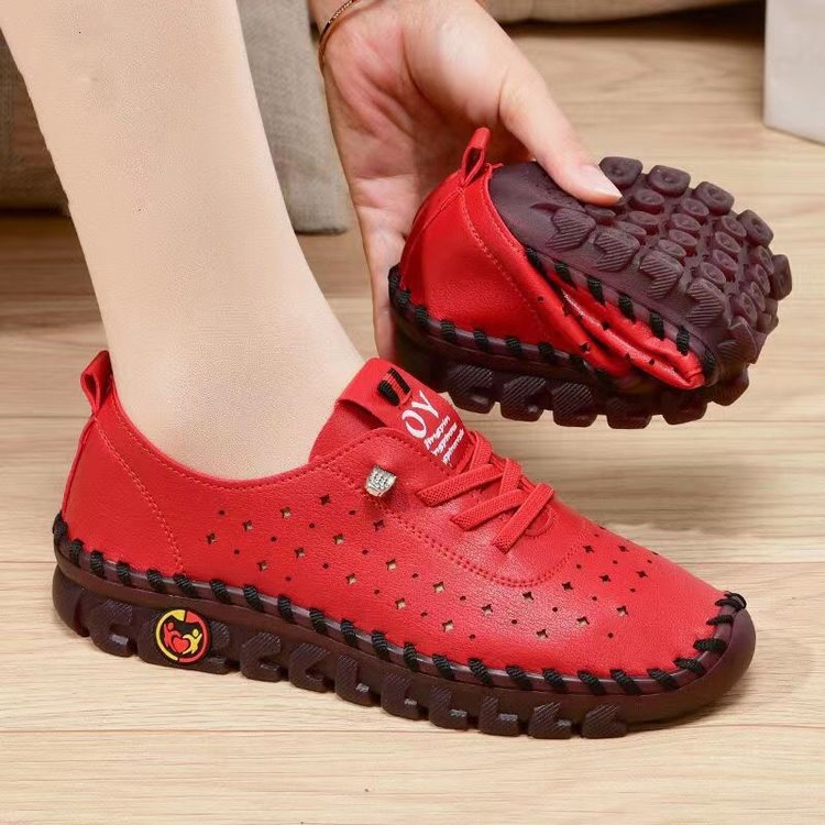 Damen Atmungsaktive Freizeitschuhe mit rutschfester Sohle und bequemem Fersenbereich EB