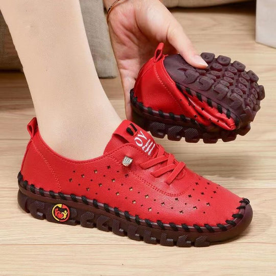 Damen Atmungsaktive Freizeitschuhe mit rutschfester Sohle und bequemem Fersenbereich EB