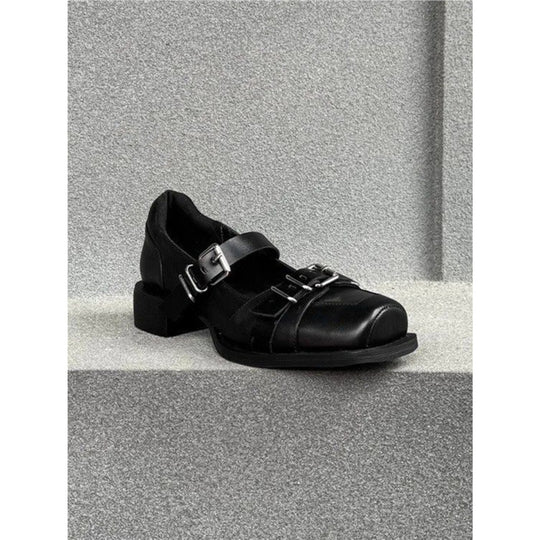 Damen elegante Slingback-Pumps mit dekorativer Schnalle EB