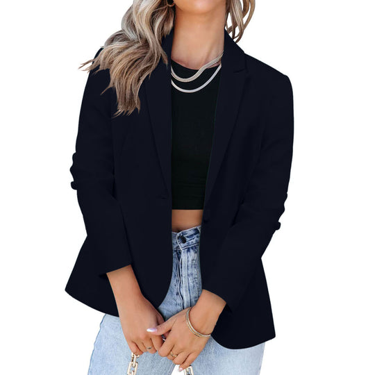Damen Eleganter Blazer mit modernem Schnitt und praktischen Taschen EB