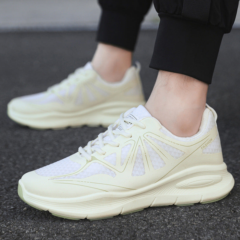 Damen Sportliche Hochleistungs-Sneaker mit atmungsaktiver Mesh-Oberfläche und flexibler Sohle EB