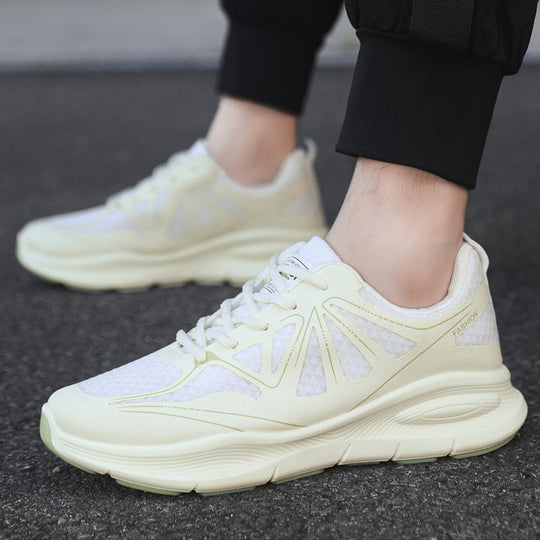 Damen Sportliche Hochleistungs-Sneaker mit atmungsaktiver Mesh-Oberfläche und flexibler Sohle EB