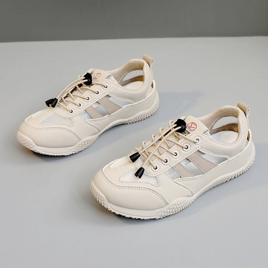 Damen modische und atmungsaktive Freizeitschuhe mit elastischem Schnürsystem EB