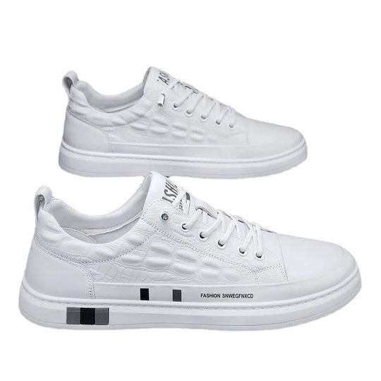 Damen Modische Sneakers mit edlem Schlangenmuster und strapazierfähiger Laufsohle EB