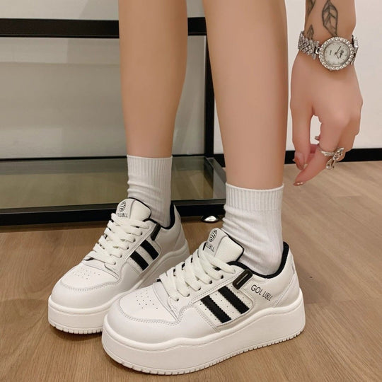 Damen Plattform Sneakers EB