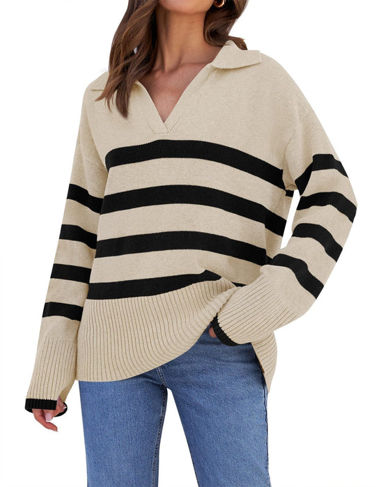 EB | Oversized Pullover Lässiger Moderner Stil Ideal für den Winter