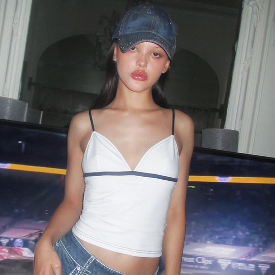 Damen Sportliches Bustier mit verstellbaren Trägern EB