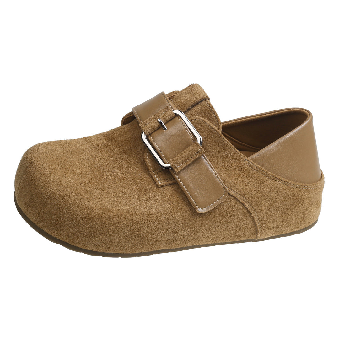 Damen komfortable Clogs mit modischer Schnalle EB