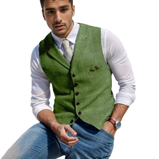 Herren elegante Weste im modernen Stil EB