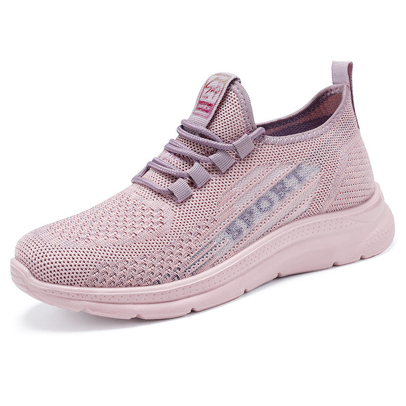 Damen Atmungsaktive Sport-Sneaker mit innovativem Schnellschnürsystem EB
